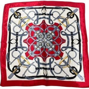 American Vintage Equestrian Old Money Wrap Scarf